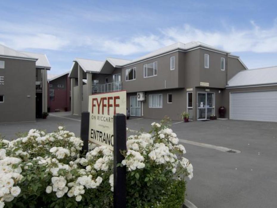 Fyffe On Riccarton Motel Christchurch Exterior photo